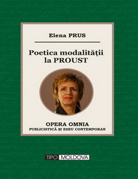 coperta carte poetica modalitatii la proust de elena prus